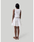 Women's Tiered embroidered short dress