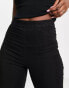 French Connection high waist skinny jeans in black