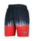 Men's Navy and Red Philadelphia 76ers Hardwood Classic Authentic Shorts