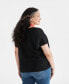 Plus Size Flutter-Sleeve Top, Created for Macy's