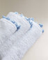 Cotton bath towel with tassels