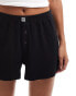 Hugo Bodywear Luna shorts in black