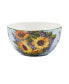 Sunflower Bouquet Set of 4 Ice Cream Bowl