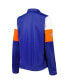 Women's Blue New York Knicks Change Up Full-Zip Track Jacket