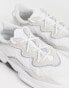 adidas Originals Ozweego trainers in off white and grey