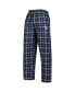 Комплект пижамы Concepts Sport Navy, Gray Seattle Kraken Badge T-shirt and Pants Sleep Set