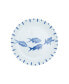 Marine Blue 6-Piece Cake Plate Set