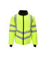 Men's Hi Vis Diamond Quilted Water Repellent Jacket