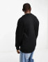 GANT shield logo sweatshirt in black