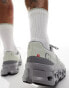 ON Cloudmonster running trainers in ice alloy