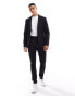 ASOS DESIGN skinny suit jacket in black