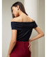 Women's Off-Shoulder Silk Top for Women