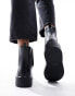 AllSaints Hetty rubber boots in black