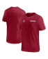 Men's Crimson Oklahoma Sooners 2024 Sideline Coach Performance Top