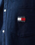 Tommy Jeans shirt with back flag in navy