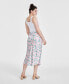 Women's Printed Slip Skirt, Created for Macy's