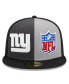 Men's Gray, Black New York Giants 2023 Sideline 59FIFTY Fitted Hat