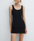 Women's Short Low-Neck Dress