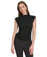 Топ DKNY MockNeck Sleeveless Knit