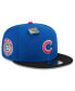 Men's Royal/Black Chicago Cubs Watermelon Big League Chew Flavor Pack 9FIFTY Snapback Hat