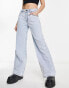 Cotton On low rise baggy jeans in light wash