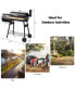 Outdoor BBQ Grill Barbecue Pit Patio Cooker