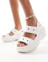 Crocs Mega Crush Sandals In White