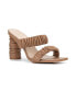 Women's Faina Ruched Heel Sandal