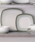 Colorscapes Layers 12 Piece Square Dinnerware Set