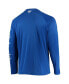 Men's Royal Kentucky Wildcats Terminal Tackle Omni-Shade Raglan Long Sleeve T-shirt