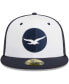 Men's White Pensacola Blue Wahoos Theme Nights Pensacola Seagulls 59FIFTY Fitted Hat