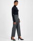 Women's Pintucked Straight-Leg Pants