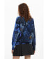 Women's Arty print sweater