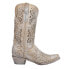 Ferrini Mandala Tool Inlay Snip Toe Cowboy Womens Size 9.5 B Dress Boots 81761-