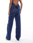 Lioness wide leg jeans co-ord in indigo wash