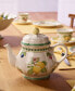 French Garden Fleurence Teapot, Premium Porcelain