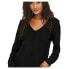 ONLY Mette Uma Long Sleeve V Neck T-Shirt