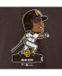 Men's Juan Soto Brown San Diego Padres Bobble Head T-shirt