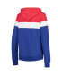 Women's Heather Royal Chicago Cubs Colorblock Full-Zip Hoodie Jacket