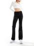 JDY Tulga bootcut jeans in black