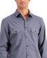 Men's Regular-Fit Solid Shirt, Created for Macy's