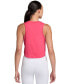 Women's Solid One Classic Dri-FIT Cropped Tank Top