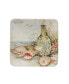 Coastal Landscape Set of 4 Canape Plates, 6"