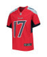 Big Boys Ryan Tannehill Red Tennessee Titans Inverted Team Game Jersey