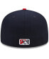 Men's Navy, Red Memphis Redbirds Marvel x Minor League 59FIFTY Fitted Hat