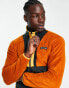 Columbia Back Bowl full zip fleece jacket in orange and black