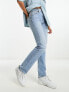 River Island ankle straight leg jeans in blue