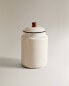 Large enamelled jar for pets treats