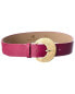 B-Low The Belt Eliana Meadow Leather Belt Women's Pink Xs