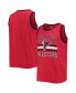 Men's Red Atlanta Falcons Edge Super Rival Tank Top